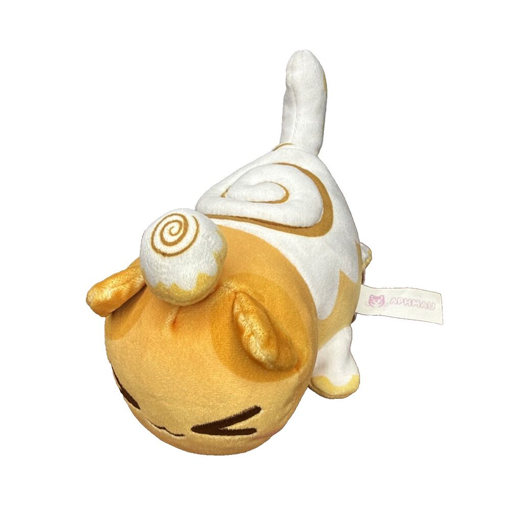 Aphmau MeeMeows Cinnamon Roll Cat Plush 6" Litter 3 Foodie Series Stuffed Anima